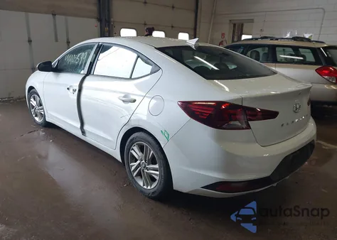 2019 Hyundai Elantra Sel z USA, uszkodzony, nr VIN 5NPD84LF3KH408676